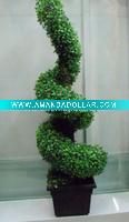 Wholesale artificial topiary tree, plastic tree, artificial plant, plastic plant