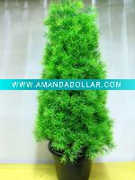 Wholesale artificial topiary tree, plastic tree, plastic potted tree, plastic plant