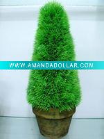 Wholesale artificial topiary tree, plastic tree, plastic potted tree, plastic plant