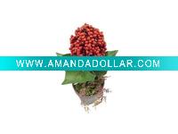 Wholesale mini artificial plant in the pot