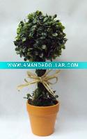 aritificial topiary, plastic grass ball,artificial potted grass ball