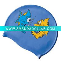 silicon swimming cap