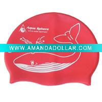 Wholesale silicone swimming cap