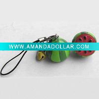 Wholesale Polyresin Fruit Carft Artificial Watermelon Hanging Ornament