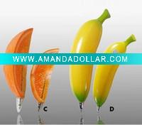 Wholesale 2011 artificial fruit pen with magnet for decoration