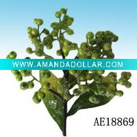 Decorative artificial fruit branch