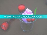 100% Cotton Artificial Fruit Towel Cake