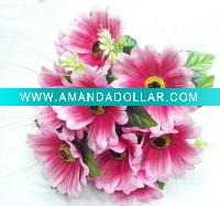 Wholesale 10 heads vivid silk sakura artificial flower