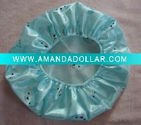 Wholesale women fashion shower cap beautiful shower cap single layer shower cap