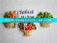 Wholesale Vegetable Fridge Magnet in Home Decoration