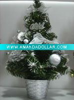 Wholesale 30cm Artificial fruit decorations Mini Christmas Tree