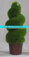 Wholesale spiral shape small size artificial trees
