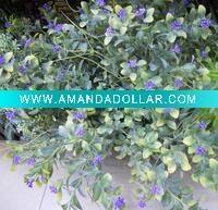 Wholesale Plastic artificial bush plant with small fruits