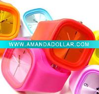 Wholesale silicone fruit watch