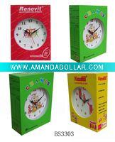 Silkcreen gift alarm clock,table clock