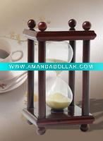 Wholesale quadrate wood sandglass -209