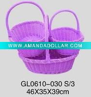Willow gift basket