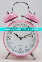 two bell ring alarm clock 4"