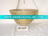 Wholesale 2011 The Hot Selling Rattan Hanging Gift Basket