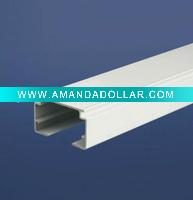 Wholesale 25x43mm aluminium track, vertical blind accessories,vertical blind parts and vertical blinds components