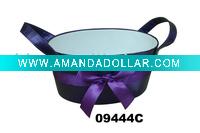Wholesale oval gift basket with handles