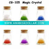 Wholesale popularful diy colorful Magic crystal growing toy