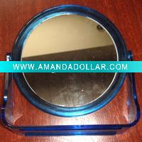 round framed double sided Mirror