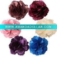 Wholesale satin fabric flower