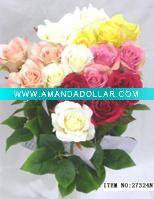 Wholesale artificial wedding rose flower