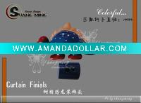 Wholesale Cartoon Polyresin Finials of Curtain Rod