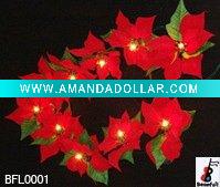 Wholesale Christmas light with christmas flower