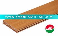 Carbonized horizontal solid bamboo flooring CE