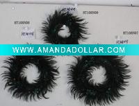 Wholesale Feather Christmas wreath
