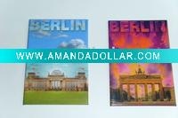 Wholesale 2011 High-quality Promotional Scenery Tin Fridge Magnet