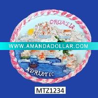 ceramic souvenir fridge magnet