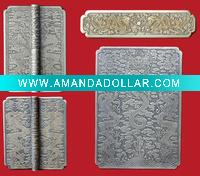 classic zinc alloy plaque