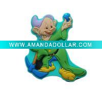 Soft pvc 3D fridge magnet