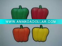 Wholesale fruit rubber fridge magnet for promotion