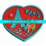 Wholesale pvc fridge magnet