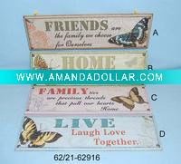 Wholesale butterfly wooden plaque