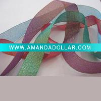 shining material color ribbon