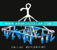 20 Clips Aluminium clothes peg