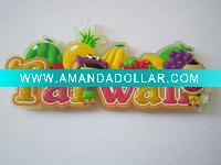 Wholesale rubber 3d soft pvc fridge magnets