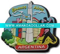 Wholesale 2011 Fashion 3D PVC Fridge Magnet