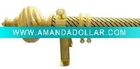 Wholesale decorative curtain rod with accessories