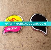 Wholesale hat shape fridge magnets