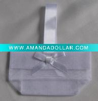Wholesale Promotional gift organza bag ,organza gift basket