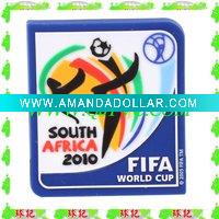 Wholesale football game soft pvc fridge magnet