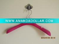 Wholesale 007 Plastics red garment hangers in fashion