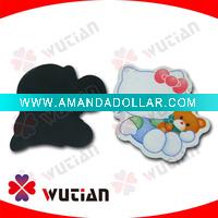 Wholesale WT-FM-0123 Promotional Cat Shaped Paper Fridge Magnet